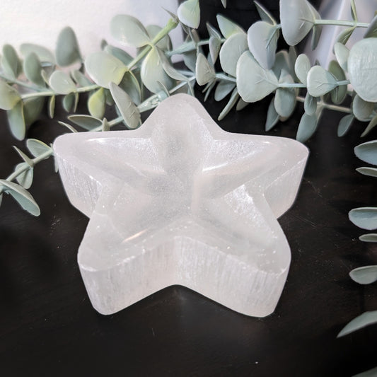 4" Selenite Star Bowl