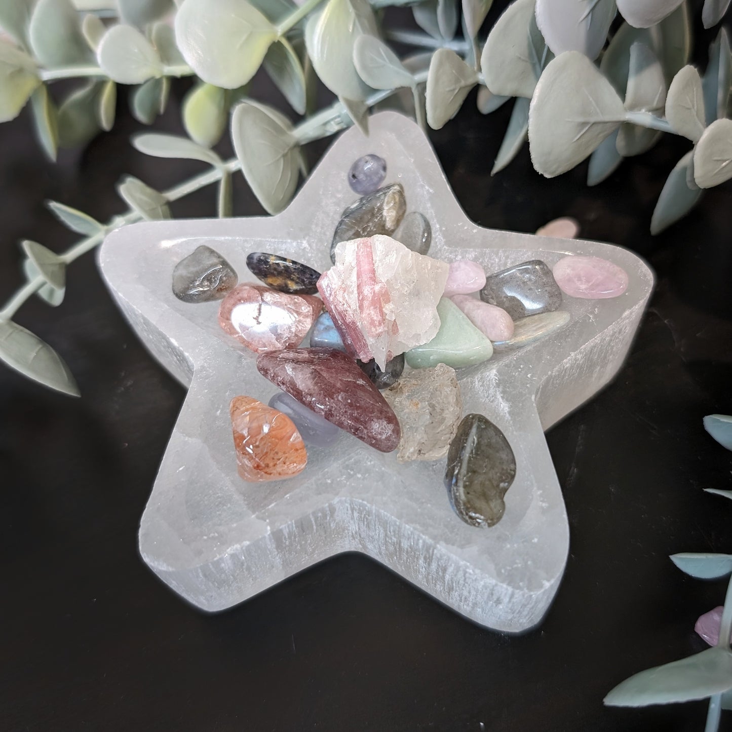 4" Selenite Star Bowl