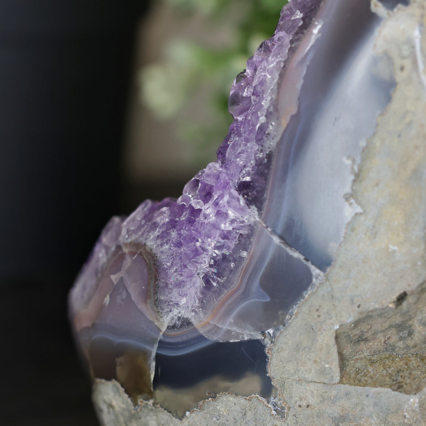 Amethyst Cutbase from Uruguay